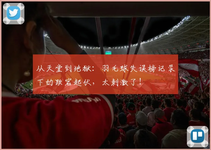 从天堂到地狱：羽毛球失误榜记录下的跌宕起伏，太刺激了！